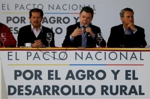 Cumbre Agraria en Colombia. Soberanía Popular frente al Pacto Nacional del presidente Santos - pacto-nacional-santos